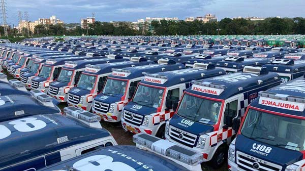 കൊവിഡ് പ്രതിരോധം; ആന്ധ്രയിൽ 1,000 ആംബുലൻസുകൾ വിന്യസിച്ച് ഫോഴ്സ് മോട്ടോർസ്