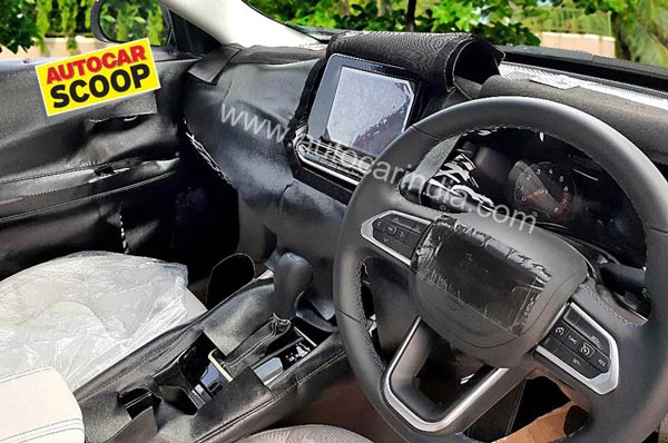 പരീക്ഷണയോട്ടം നടത്തി ജീപ്പ് കോമ്പസ് ഫെയ്സ്ലിഫ്റ്റ്; ഇന്റീരിയര് വിവരങ്ങള് പുറത്ത്