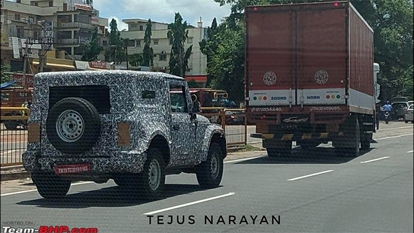 അവസാനഘട്ട പരീക്ഷണയോട്ടങ്ങളുമായി മഹീന്ദ്ര ഥാര്; ഹാര്ഡ്ടോപ്പ് പതിപ്പിന്റെ സ്പൈ ചിത്രങ്ങള് പുറത്ത്