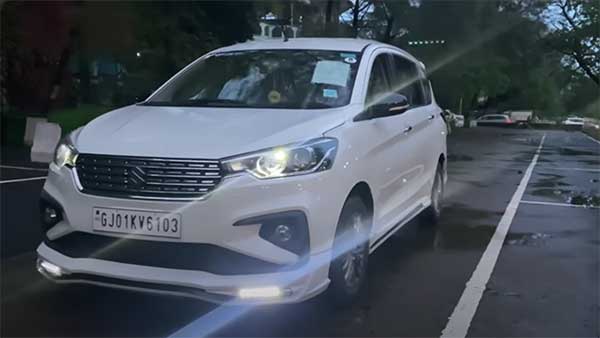 അമോട്രിസ് ബോഡി കിറ്റിൽ അഗ്രസ്സീവായി മാറി മാരുതി എർട്ടിഗ