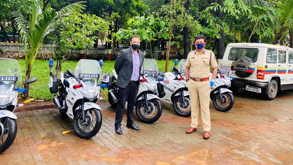 മുംബൈ പൊലീസിന്റെ പട്രോളിംഗ് ഇനിമുതൽ സുസുക്കി ജിക്സർ SF 250 -ൽ