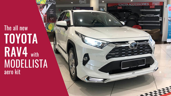 എയ്റോ ബോഡി കിറ്റിൽ അണിഞ്ഞൊരുങ്ങി ടൊയോട്ട RAV4 എസ്യുവി