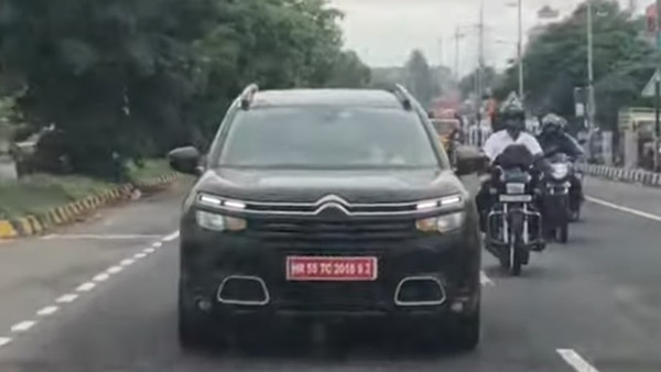 പരീക്ഷണയോട്ടം നടത്തി സിട്രണ് C5 എയര്ക്രോസ് എസ്യുവി; സ്പൈ ചിത്രങ്ങള്