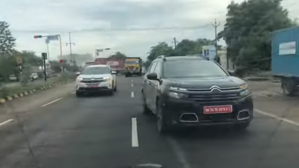 പരീക്ഷണയോട്ടം നടത്തി സിട്രണ് C5 എയര്ക്രോസ് എസ്യുവി; സ്പൈ ചിത്രങ്ങള്