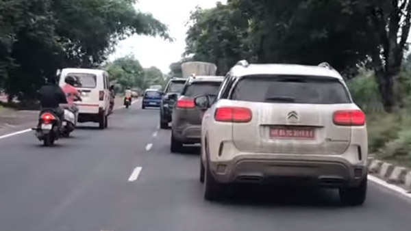 പരീക്ഷണയോട്ടം നടത്തി സിട്രണ് C5 എയര്ക്രോസ് എസ്യുവി; സ്പൈ ചിത്രങ്ങള്