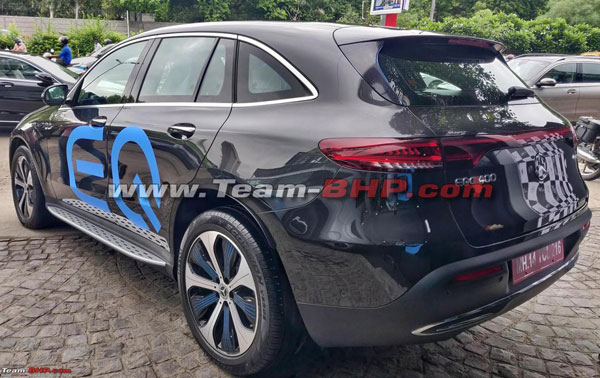 മെര്സിഡീസ് EQC 400 ഇലക്ട്രിക് എസ്യുവി ഡീലര്ഷിപ്പുകളില് എത്തി; സ്പൈ ചിത്രങ്ങള്
