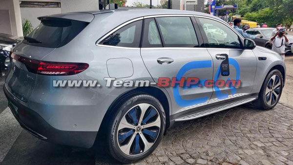 മെര്സിഡീസ് EQC 400 ഇലക്ട്രിക് എസ്യുവി ഡീലര്ഷിപ്പുകളില് എത്തി; സ്പൈ ചിത്രങ്ങള്
