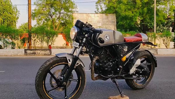 70,000 രൂപയ്ക്ക് കഫേറേസറായി രൂപംമാറി ബജാജ് ഡിസ്കവർ
