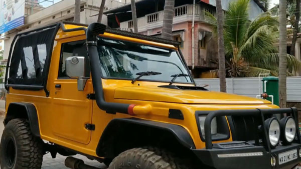 ഭീമൻ ടയറുകളിൽ ഓഫ്റോഡ് ലുക്കിലൊരുങ്ങി മഹീന്ദ്ര ഇൻവേഡർ