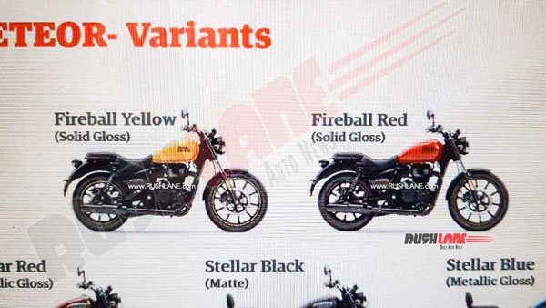 മൂന്ന് വേരിയന്റ്, ഏഴ് കളർ ഓപ്ഷൻ; മെറ്റിയർ 350-യുടെ ബ്രോഷർ കാണാം