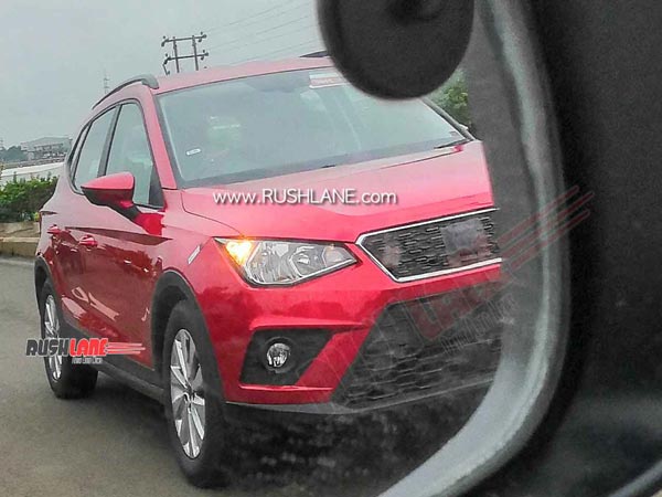 പൂനെയിൽ പരീക്ഷണയോട്ടത്തിനിടെ ക്യാമറ കണ്ണിൽ കുടുങ്ങി സീറ്റ് അറോണ കോംപാക്ട് എസ്യുവി