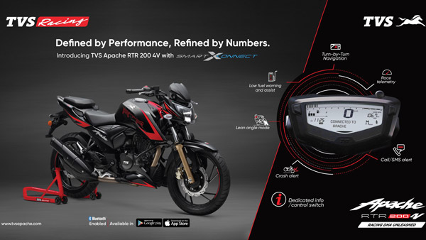 അപ്പാച്ചെ RTR 200 4V നേപ്പാളിൽ അവതരിപ്പിച്ച് ടിവിഎസ്