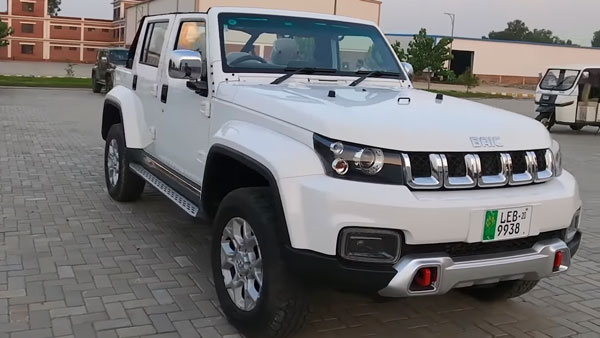 BJ40 പ്ലസ്; ജീപ്പ് റാങ്ലറിന്റെ അപരനെ പാക്കിസ്ഥാനിൽ അവതരിപ്പിക്കാനൊരുങ്ങി BAIC
