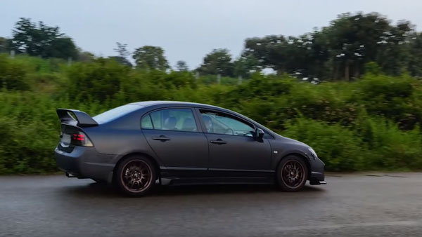 കണ്ണഞ്ചിപ്പിക്കുന്ന 450 bhp കരുത്തുമായി കസ്റ്റമൈസ്ഡ് ഹോണ്ട സിവിക്
