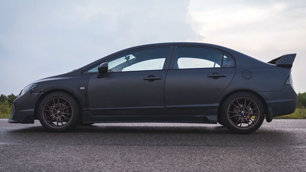 കണ്ണഞ്ചിപ്പിക്കുന്ന 450 bhp കരുത്തുമായി കസ്റ്റമൈസ്ഡ് ഹോണ്ട സിവിക്