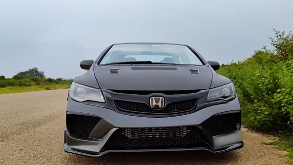 കണ്ണഞ്ചിപ്പിക്കുന്ന 450 bhp കരുത്തുമായി കസ്റ്റമൈസ്ഡ് ഹോണ്ട സിവിക്