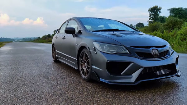 കണ്ണഞ്ചിപ്പിക്കുന്ന 450 bhp കരുത്തുമായി കസ്റ്റമൈസ്ഡ് ഹോണ്ട സിവിക്