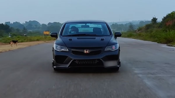 കണ്ണഞ്ചിപ്പിക്കുന്ന 450 bhp കരുത്തുമായി കസ്റ്റമൈസ്ഡ് ഹോണ്ട സിവിക്