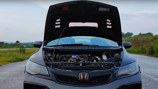 കണ്ണഞ്ചിപ്പിക്കുന്ന 450 bhp കരുത്തുമായി കസ്റ്റമൈസ്ഡ് ഹോണ്ട സിവിക്