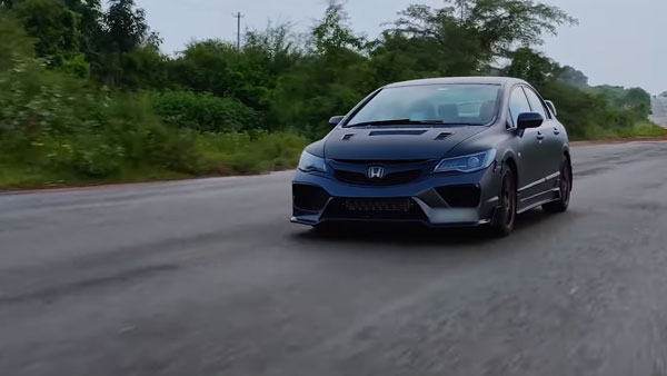 കണ്ണഞ്ചിപ്പിക്കുന്ന 450 bhp കരുത്തുമായി കസ്റ്റമൈസ്ഡ് ഹോണ്ട സിവിക്