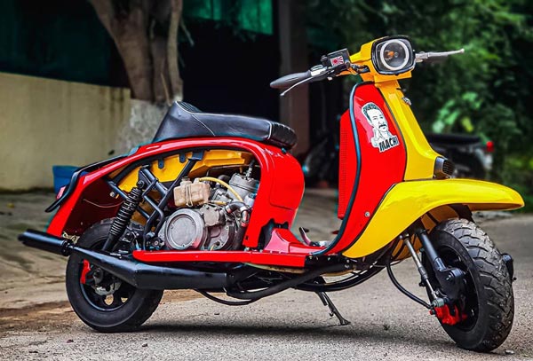 65 bhp കരുത്തുമായി എത്തുന്ന ഇന്ത്യയിലെ ഏക ട്വിൻ സിലിണ്ടർ ലാംബ്രെട്ട