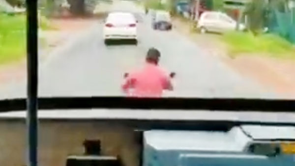 കെഎസ്ആർടിസിയെ മര്യാദ പഠിപ്പിക്കാൻ പോയ യുവാവിന് കിട്ടിയത് പത്തല്ല പതിനായിരത്തിന്റെ പണി