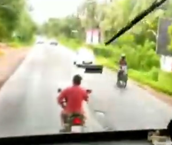 കെഎസ്ആർടിസിയെ മര്യാദ പഠിപ്പിക്കാൻ പോയ യുവാവിന് കിട്ടിയത് പത്തല്ല പതിനായിരത്തിന്റെ പണി