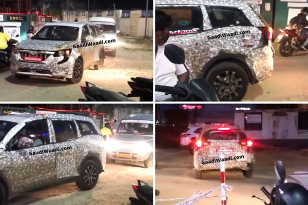 പരീക്ഷണയോട്ടം നടത്തി പുതുതലമുറ മഹീന്ദ്ര XUV500; സ്പൈ ചിത്രങ്ങള്