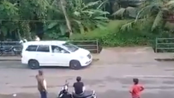ഒന്ന് അങ്ങോട്ടോ ഇങ്ങോട്ടോ നീങ്ങിയാൽ പോയി; വൈറലായി ഇന്നോവ പാർക്കിംഗ് വീഡിയോ