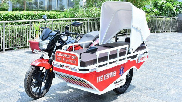 ഫസ്റ്റ് റെസ്പോണ്ടര് വാഹനമായി നാല് എക്സ്ട്രീം 200R വാഹനങ്ങള് കൈമാറി ഹീറോ