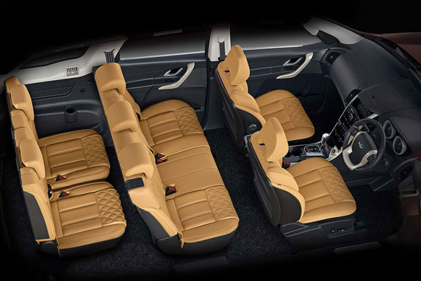 പുതുതലമുറ XUV500 തെരഞ്ഞെടുക്കാം വ്യത്യസ്ത സീറ്റിംഗ് കോൺഫിഗറേഷനുകളിൽ