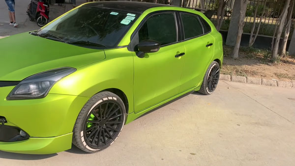 105 bhp കരുത്തിനൊപ്പം ലൈം ഗ്രീൻ റാപ്പിൽ അണിഞ്ഞൊരുങ്ങി മാരുതി ബലേനോ