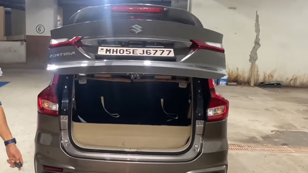 പരിഷ്കരിച്ച ഇലക്ട്രിക് ടെയിൽഗേറ്റുമായി ഇന്ത്യയിലെ ആദ്യ എർട്ടിഗ; വീഡിയോ