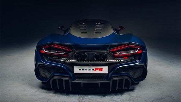 1,817 bhp കരുത്ത്, 500 കിലോമീറ്റർ സ്പീഡ്; വെനോം F5 ഹൈപ്പർ കാറുമായി ഹെന്നസി
