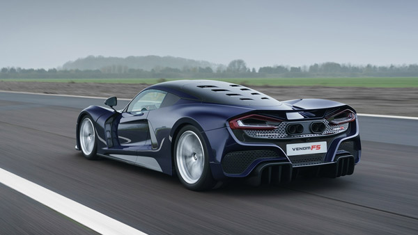 1,817 bhp കരുത്ത്, 500 കിലോമീറ്റർ സ്പീഡ്; വെനോം F5 ഹൈപ്പർ കാറുമായി ഹെന്നസി