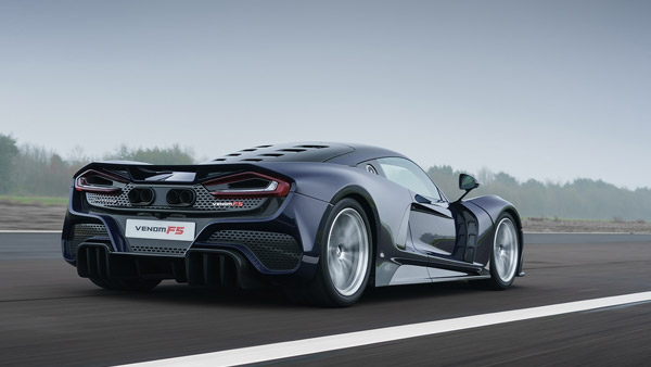 1,817 bhp കരുത്ത്, 500 കിലോമീറ്റർ സ്പീഡ്; വെനോം F5 ഹൈപ്പർ കാറുമായി ഹെന്നസി