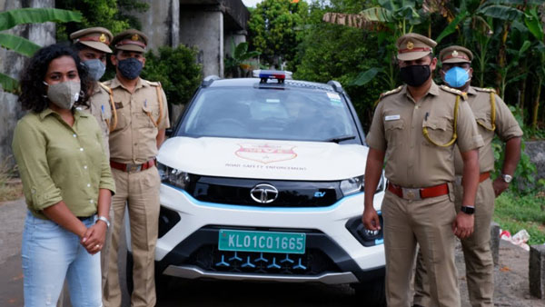 MVD ഉദ്യോഗസ്ഥർക്ക് പ്രിയങ്കരനായി ടാറ്റ നെക്സോൺ ഇവി