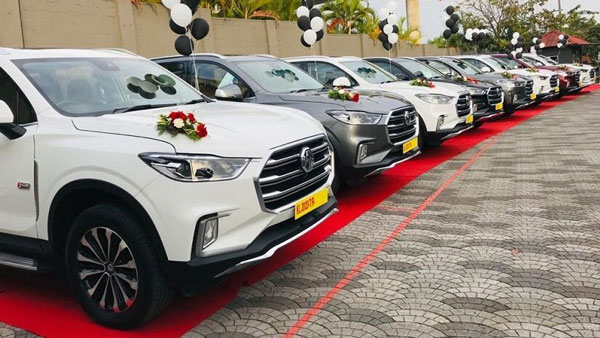 ഒറ്റദിവസം ഗ്ലോസ്റ്ററിന്റെ ഏഴ് യൂണിറ്റ് ഡെലിവറി നടത്തി എംജി, അതും കൊച്ചിയിൽ