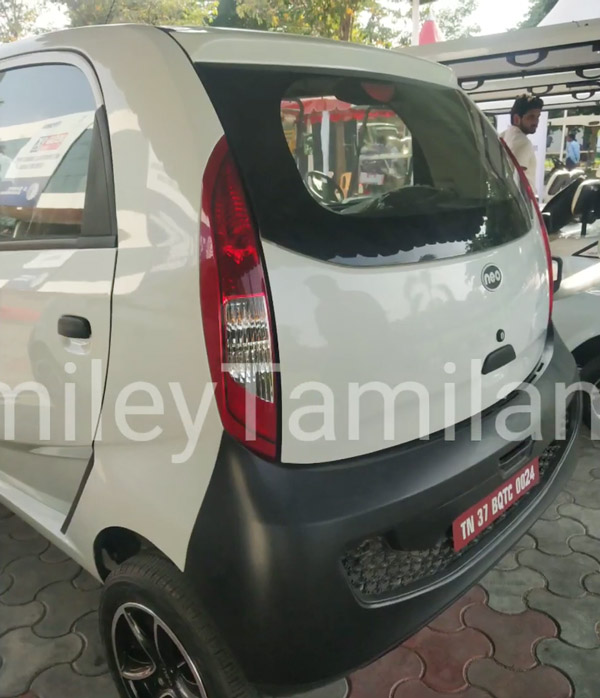 ഇലക്ട്രിക് പരിവേഷമണിയാൻ ടാറ്റ നാനോ; ആദ്യ പരീക്ഷണ ചിത്രങ്ങൾ പുറത്ത്