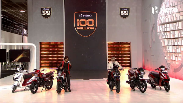 100 ദശലക്ഷം യൂണിറ്റ് പ്രൊഡക്ഷൻ നാഴികക്കല്ല് പിന്നിട്ട് ഹീറോ