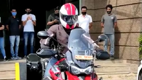 ട്രയംഫ് ടൈഗര് 900 സ്വന്തമാക്കി ഇന്ദ്രജിത്ത്; വീഡിയോ