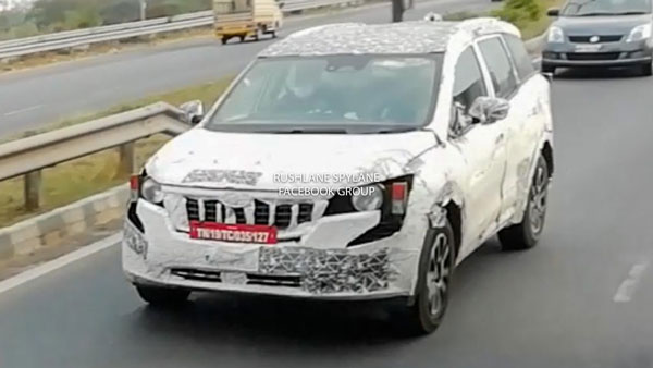 ഡാഷ്ബോര്ഡ് വിവരങ്ങള് പുറത്ത്; പരീക്ഷണയോട്ടം നടത്തി മഹീന്ദ്ര XUV500