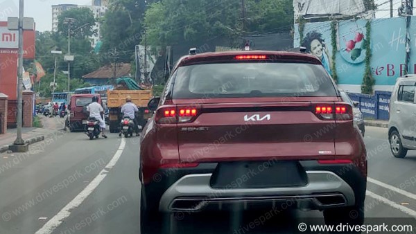 പുറത്തിറങ്ങും മുമ്പ് പുത്തൻ ലോഗോയുമായി ക്യാമറയിൽ കുടുങ്ങി 2021 കിയ സോനെറ്റ്