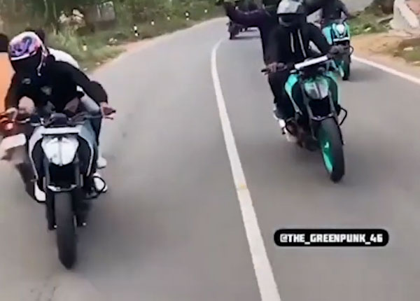 വൈറലായത് കെണിയായി; ഡ്യൂക്ക് റൈഡർക്ക് പാർസലായി മുട്ടൻ പണി നൽകി MVD