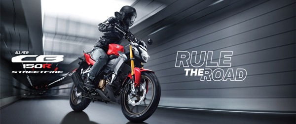 2021 മോഡൽ CB150R മോട്ടോർസൈക്കിൾ അവതരിപ്പിച്ച് ഹോണ്ട