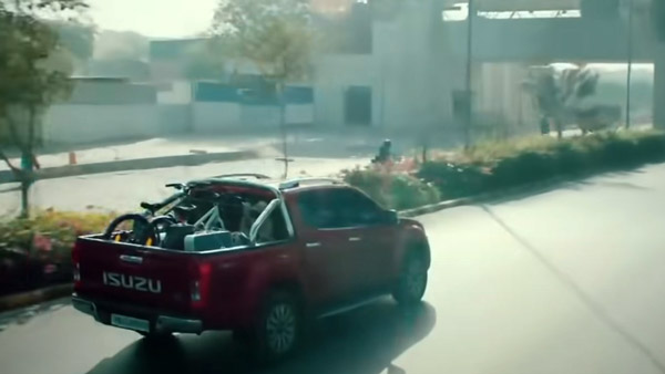 പരിഷ്കരിച്ച 2021 D-മാക്സ് V-ക്രോസിനായി പുതിയ TVC പങ്കുവെച്ച് ഇസൂസു