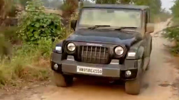 പുതിയ മഹീന്ദ്ര ഥാറില് ഓഫ്-റോഡിംഗുമായി നവദീപ് സൈനി; ഏറ്റെടുത്ത് ആരാധകരും