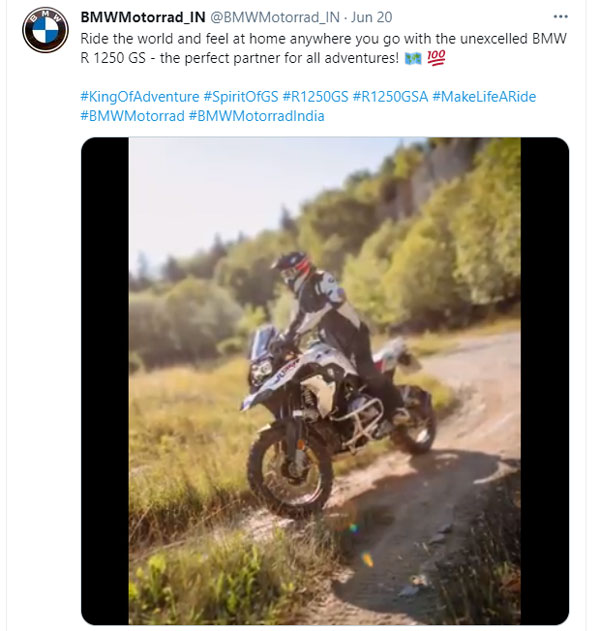 നവീകരിച്ച 2021 R 1250 GS മോഡലിന്റെ ടീസര് ചിത്രം പങ്കുവെച്ച് ബിഎംഡബ്ല്യു മോട്ടോറാഡ്