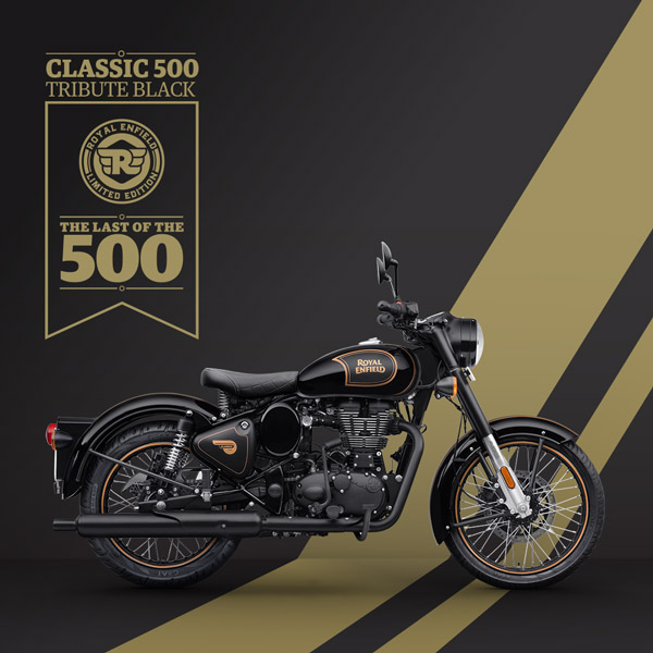 ക്ലാസിക് 500 ട്രിബ്യൂട്ട് ബ്ലാക്ക് എഡിഷന് ഓസ്ട്രേലിയയില് അവതരിപ്പിക്കാന് റോയല് എന്ഫീല്ഡ്