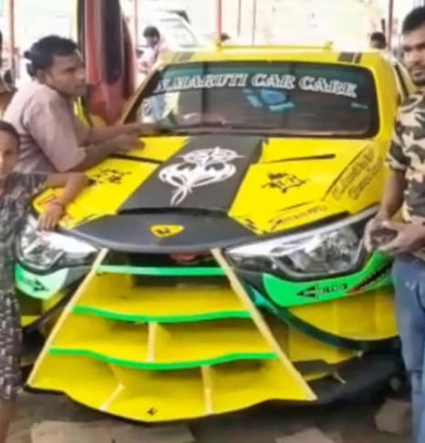 ചെലവഴിച്ചത് 6 ലക്ഷം രൂപ; സ്വിഫ്റ്റിനെ ലംബോര്ഗിനിയായി വാര്ത്തെടുത്തു മെക്കാനിക്ക്